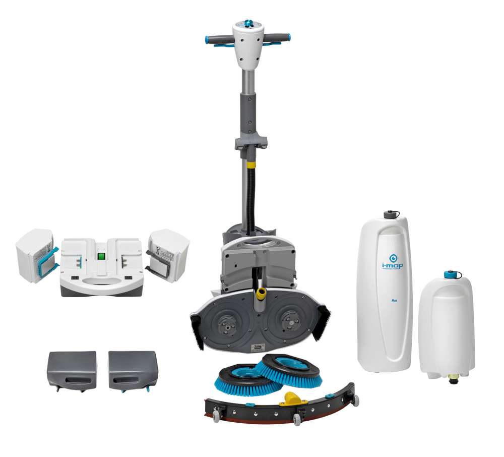 i-mop XXL Plus Lithium-Ion Auto Disk Scrubber
